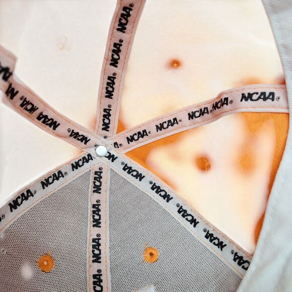 Signatures NCAA Tennessee Vols Mens Strapback Hat Cap Orange White Football - Picture 8 of 10